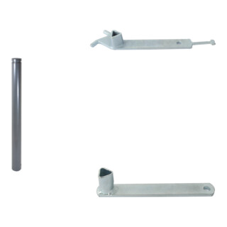 Set Schake Absperrstilpfosten Typ 464PB + Schake BefestigungsschraubensatzTyp 1