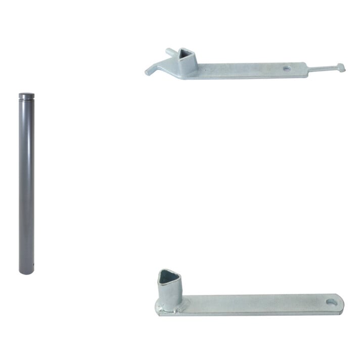 Set Schake Absperrstilpfosten Typ 464PB + Schake BefestigungsschraubensatzTyp 1