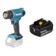 Set Souffleur d'air chaud sans fil 18V en coffret + Batterie BL1850B Li 18,0V 5.0Ah-1