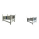 Set Schake Schnurpfahl SET 1  x 1000 mm + Stapelpalette 1200 x 800 x 620 mm-1