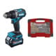 Set Makita Akku-Bohrschrauber 40V DF002GA202 + STIER TiN-Bohrer-, Säge- und Bit-Set 100-teilig-1