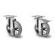 Set CASCOO Lenkrolle ø 160 mm Serie BAF2 Doppelkugellager + Lenkrolle mit Totalfeststeller ø 160 mm Serie BAF2 Doppelkugellager-1