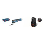 Set Bosch Akku-Multi-Cutter GOP 12V-28 + Akkupack GBA 12 Volt, 3,0 Ah