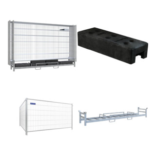 Set Schake Fahnenmast-Set 6m Stahlmast, RAL 9005 + Schake Beton-Aufstellvorrichtung, 1000 kg + Schake Ausleger für Fahne + Schake Lampenmast + Schake Kameramast-Set 6m mit Traverse