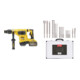 Set DeWalt Akku-Kombihammer SDS-max 54V DCH481X2-QW + Stier SDS-Plus Bohrer & Meißelsatz, 17-teilig-1