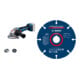 Set Bosch Akku-Winkelschleifer GWS 18V-11 + EXPERT Carbide Multi Wheel Trennscheibe 125 mm