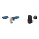 Set Bosch Akku-Blechschere GSC 12V-13 Solo Version L-BOXX + Akkupack GBA 12 Volt, 3,0 Ah-1
