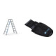 Set ZARGES Saferstep B - LM-Stufen-Stehleiter 2 x 6 Stufen + Werkzeugtasche für Akkuschrauber