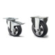 Set CASCOO Lenkrolle mit Totalfeststeller ø 160 mm Serie BAF4 Doppelkugellager + Bockrolle ø 160 mm Serie BAF4 Doppelkugellager-1