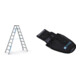 Set ZARGES Saferstep B - LM-Stufen-Stehleiter 2 x 8 Stufen + Werkzeugtasche