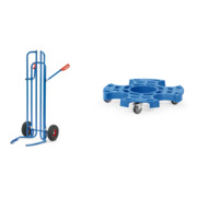 Set fetra Reifenkarre 2033 - Tragkraft 200kg+Reifen-Roller 4546