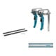 Set Makita Führungsschienenverbinder + Klemmzwingen Paar + Führungsschiene...
