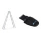Set ZARGES Saferstep B - LM-Stufen-Stehleiter 2 x 16 Stufen + Werkzeugtasche