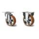 Set CASCOO Lenkrolle ø 160 mm Serie BAU5 Doppelkugellager E-Serie + Bockrolle ø 160 mm Serie BAU5 Doppelkugellager-1