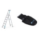 Set ZARGES XLstep S - LM-Stufen-Stehleiter 6 Stufen + Werkzeugtasche