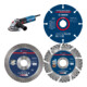 Set GWS 14-125 S (C) Carbide Multiwheel 125x22.23mm EXPERT DIA TS MultiMat 125x2-1