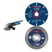 Set GWS 14-125 S (C) Carbide Multiwheel 125x22.23mm EXPERT DIA TS MultiMat 125x2