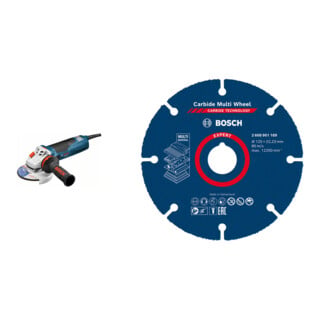 Set GWS 19-125 CIE Karton Carbide Multiwheel 125x22.23mm EXPERT