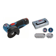 Set GWS 12V-76 (2x3.0Ah L) 76-mm Bundle mit Mini L-Boxx