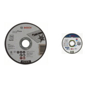 Set Makita Akku-Winkelschleifer DGA517RTJ, 18 V, 5,0 Ah + Bosch PRO INOX+Metal TS,125x1x22.23mm,ger.,oSa