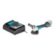 Set MAKITA Makita Ladegerät DC18RC 195584-2 + MAKITA-Zubehör Makita Akku...