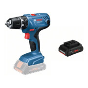Set Bosch Akku-Bohrschrauber GSR 18V-21, Solo Version + Akkupack ProCORE 18 Volt, 4,0 Ah