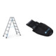 Set ZARGES XLstep B - LM-Stufen-Stehleiter 2 x 6 Stufen + Werkzeugtasche