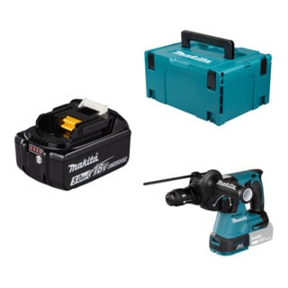 Set MAKITA-Zubehör Makita Akku 18,0 V 5,0 Ah Li-Ion BL1850B +...