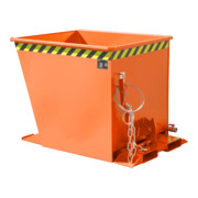 Bauer Südlohn Bac à copeaux SGU-RZ 55, peint, orange jaune