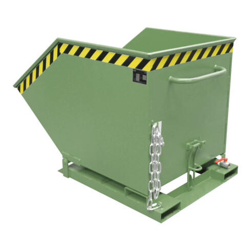 Bac à copeaux Bauer Südlohn SKK600, verni