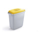 Bac à litière durable DURABIN 60l gris/jaune-1