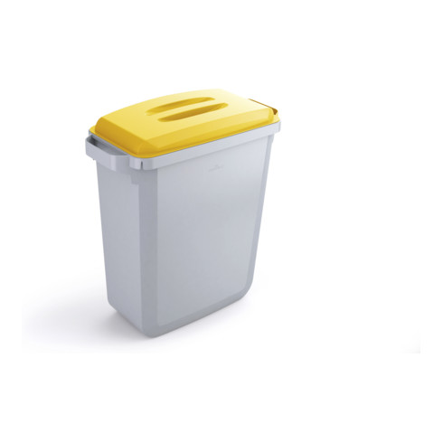 Bac à litière durable DURABIN 60l gris/jaune