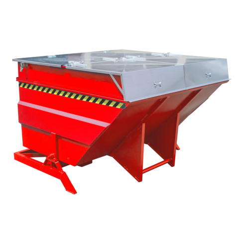 Bauer Südlohn conteneur basculant BKC400, laqué