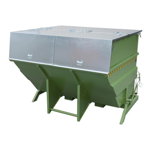 Bauer Südlohn conteneur basculant BKC500, laqué