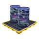 BGS Bac de collecte d’huile avec grille pour 4 fûts de 200 l-3