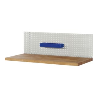 Bac de rangement pour panneau perforé Rau LxPxH 450x125x65 mm