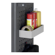 Bac de rangement pour plaque perforée Rau-4