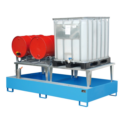 Bac de rétention Bauer Südlohn AWA1000-2, laqué