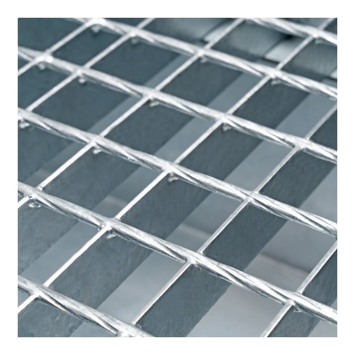 Bac de rétention galvanisé STIER pour 2 fûts de 200 litres, 1 200x800x360 mm