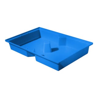 Bac de rétention PE sans grille pour petits conteneurs 119,5x79,5x18,5 cm