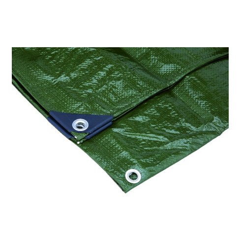 Bâche de protection en tissu 2 x 3 m 140 g/m² verte
