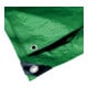 Bâche de protection en tissu 4 x 5 m 140g/m² vert