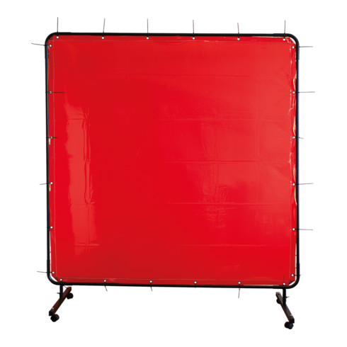Bâche de soudeur, rouge