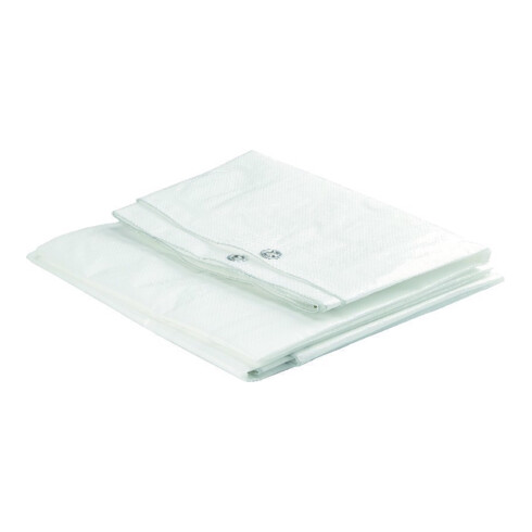 Bâche en tissu à bandes PE 160 g/m², 8 x 12 m