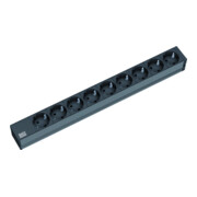 Bachmann 19 pouces multiprise 9x 1U, avec prise de terre 333.506-1