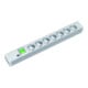 Bachmann 19Zoll Steckdosenleiste 7f PVC 7xSchutz.1xScha. 333.600