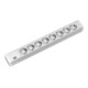 Bachmann 19Zoll Steckdosenleiste 8f H=52mm 8xSchutzk. ws 333.001