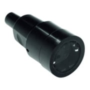 Bachmann Accouplement en caoutchouc plein noir 913.175-1