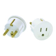 Bachmann Adaptateur de voyage blanc, USA 921.003-3