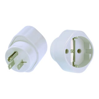Bachmann Adaptateur de voyage blanc, USA 921.004
